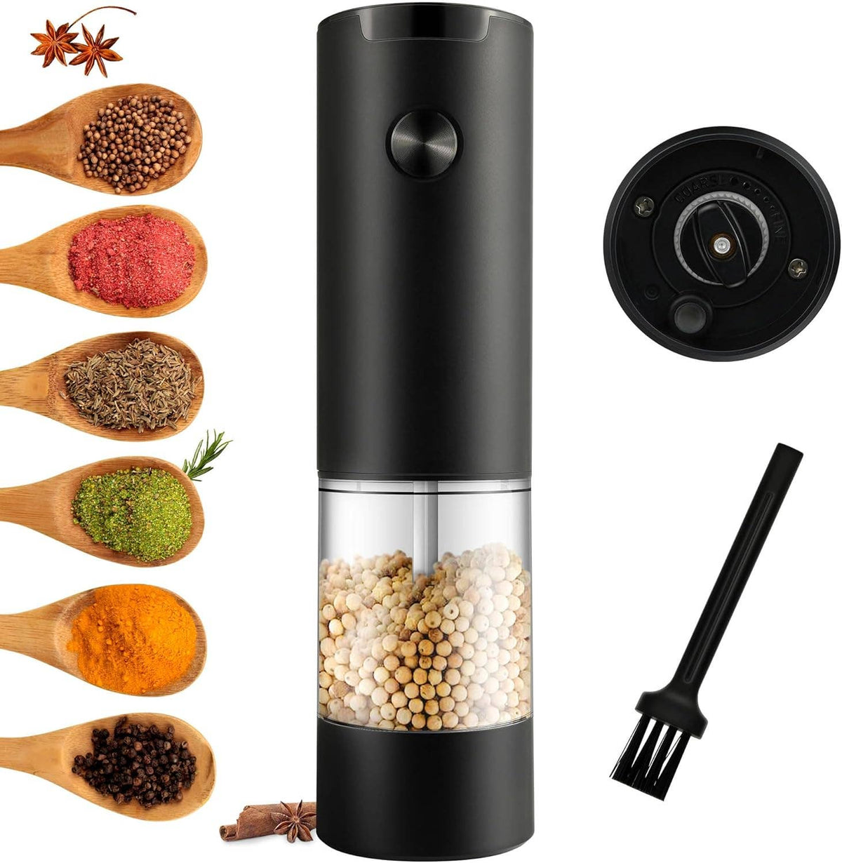 Electric Salt and Pepper Grinder Set Automatic: 1 Set(Duo)