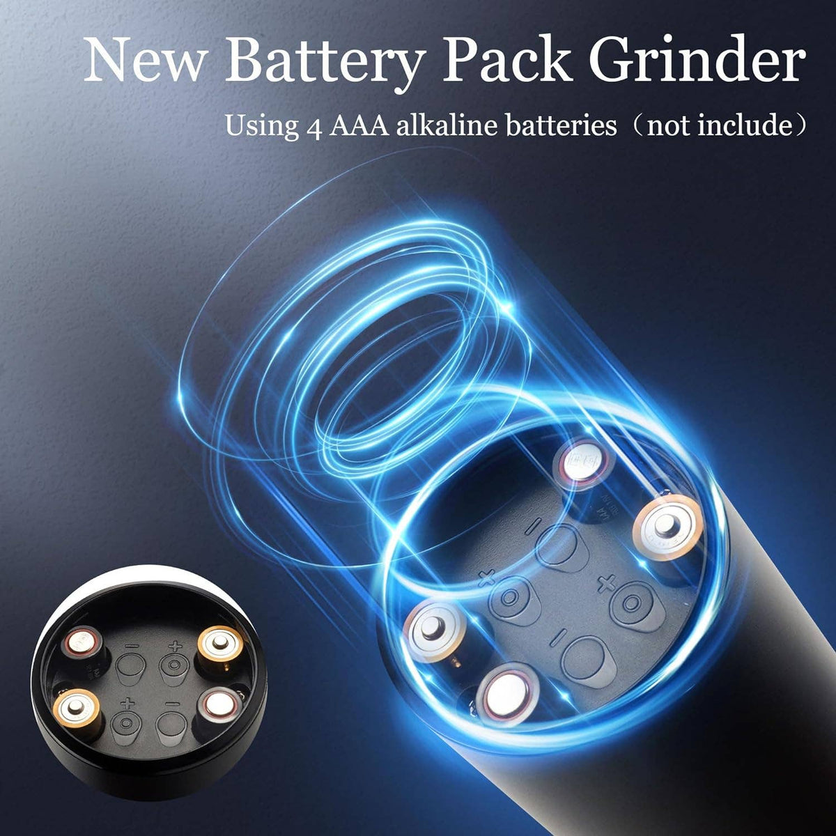 Electric Salt and Pepper Grinder Set Automatic: 1 Set(Duo)