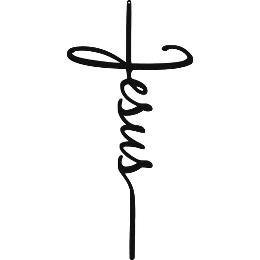Jesus Cross - Metal Wall Art