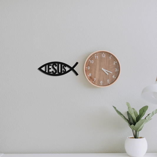 Jesus Fish - Metal Wall Art